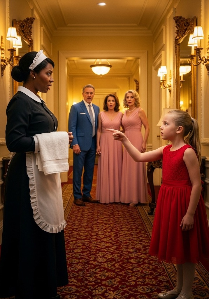 Милиардерът помоли дъщеря си да избере майка измежду моделите, но тя посочи чернокожата прислужница…