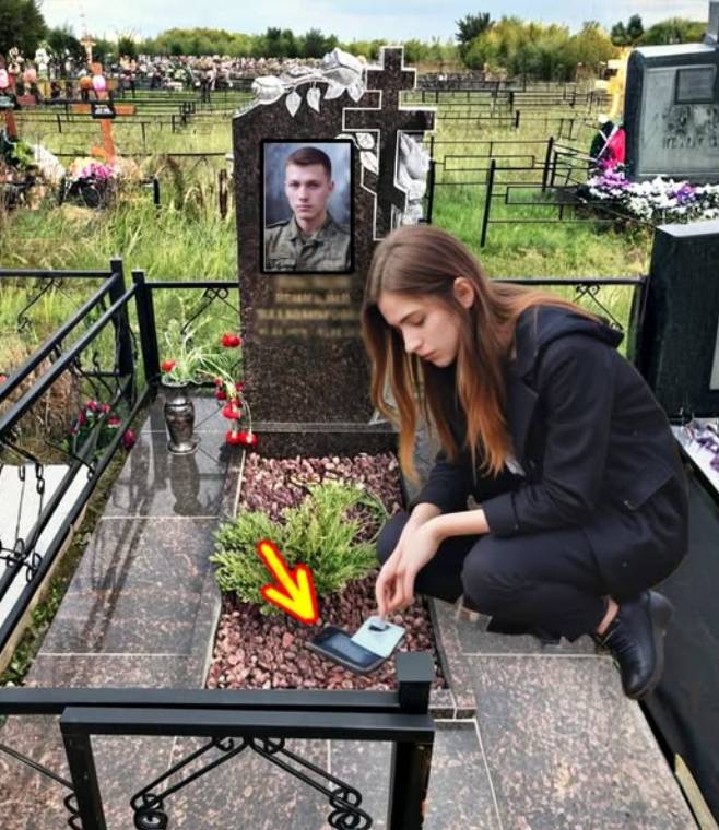 Когато бременната сирачка отиде на ГРОБА на своя годеник, тя намери странен телефон