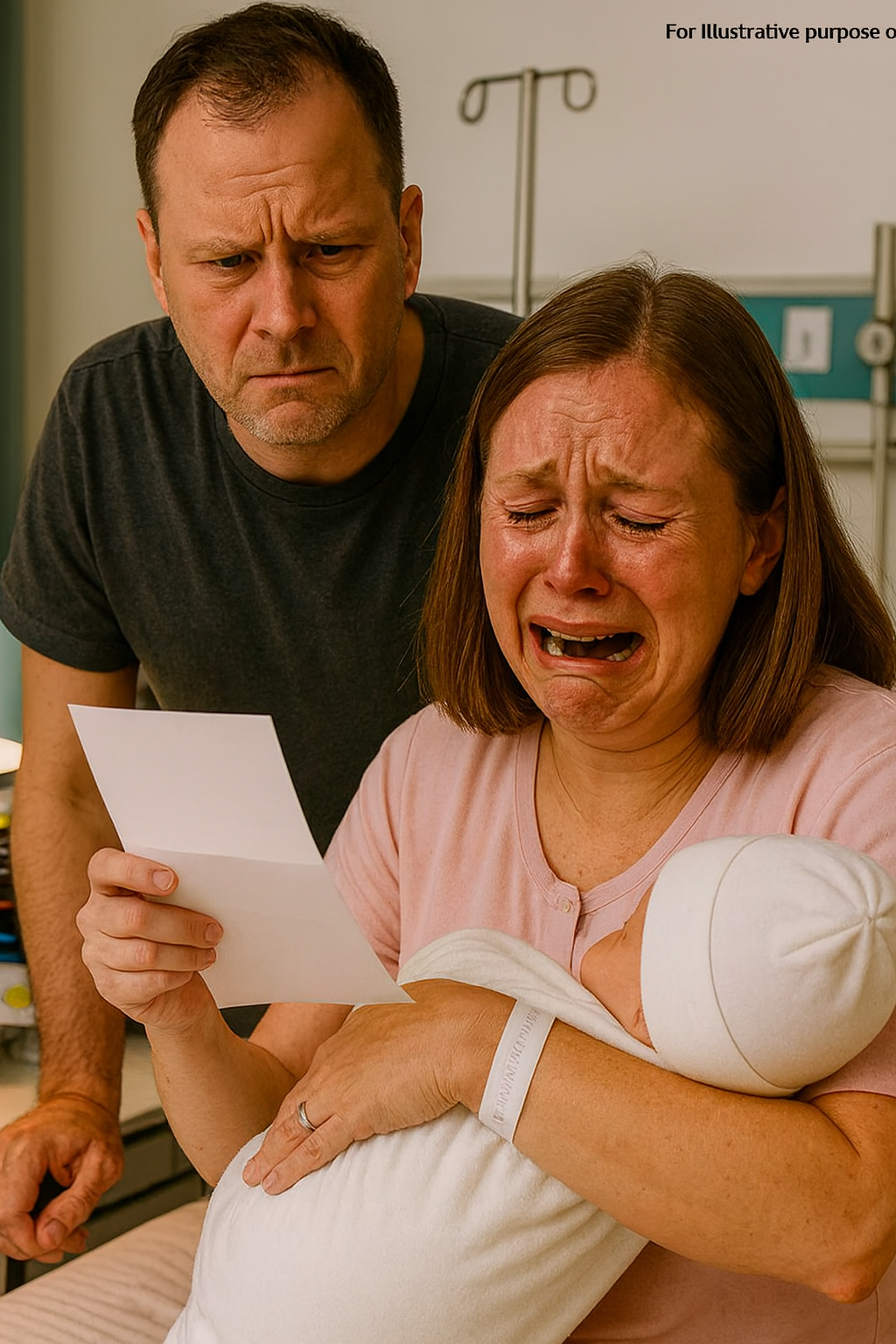 Нашето бебе беше само на три дни — но съпругът ми ме принуди да взема кръв от нея за ДНК тест… И резултатът беше невероятен.