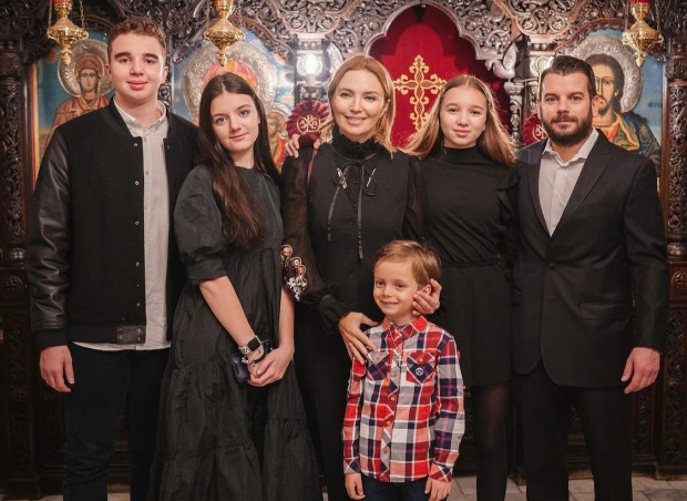 Ирина Тенчева и Иван Христов съчетали рожден ден с кръщене